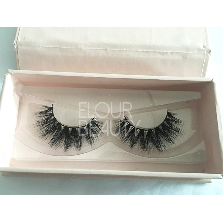 Factory supply wholesale mink lashes private label China ED25